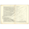 Carte marine ancienne - 3401 - TAMISE (Cours), NORTHFORELAND, LONDRES - ANGLETERRE (Côte Est) - ATLANTIQUE, NORD (Mer) - (1874 -