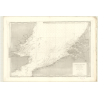 Carte marine ancienne - 3402 - PAS DE CALAIS - ANGLETERRE (Côte Sud-Est), FRANCE (Côte Nord), BELGIQUE, PAYS-BAS - ATLANTIQUE, M