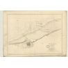 Reproduction carte marine ancienne - 3488 - PAS DE CALAIS, CALAIS (Rade) - FRANCE (Côte Nord) - ATLANTIQUE, NORD (Mer), MANCHE -