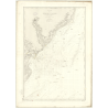 Reproduction carte marine ancienne Shom - 3619 - HARWICH (Abords) - Angleterre (Côte Est) - Atlantique,NORD (Mer) - (18