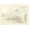 Reproduction carte marine ancienne - 5031 - EMS (Embouchure), SCHIERMONNIKOOG, JUIST (île) - HOLLANDE, ALLEMAGNE - ATLANTIQUE, N