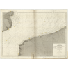 Reproduction carte marine ancienne - 5094 - PAS DE CALAIS, NIEUPORT, BOULOGNE - ANGLETERRE (Côte Sud-Est), FRANCE (Côte Nord), B