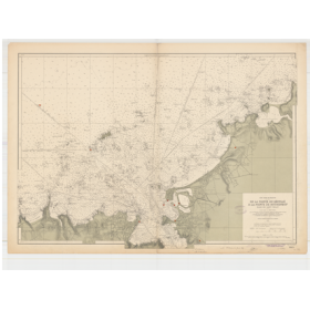Carte marine ancienne - 5645 - SAINT-MALO (Rade), DECOLLE (Pointe), ROTHENEUF (Pointe) - FRANCE (Côte Nord) - ATLANTIQUE, MANCHE