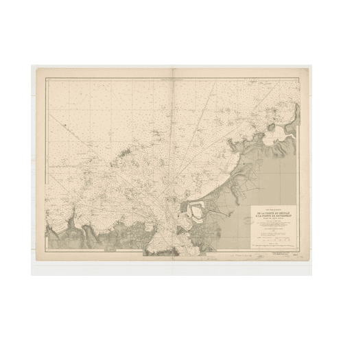 Reproduction carte marine ancienne - 5645 - SAINT-MALO (Rade), DECOLLE (Pointe), ROTHENEUF (Pointe) - FRANCE (Côte Nord) - ATLAN Reproduction carte marine ancienne - 5645 - SAINT-MALO (Rade), DECOLLE (Pointe), ROTHENEUF (Pointe) - FRANCE (Côte Nord) - ATLAN