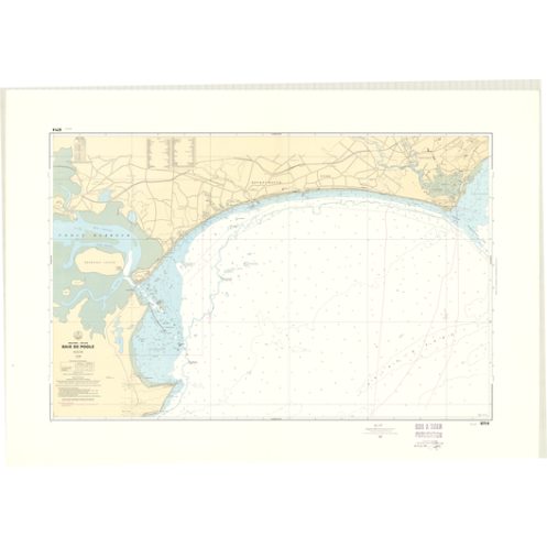Reproduction carte marine ancienne - 6714 - POOLE (Baie) - ANGLETERRE (Côte Sud) - ATLANTIQUE, MANCHE - (1980 - 2012) Reproduction carte marine ancienne - 6714 - POOLE (Baie) - ANGLETERRE (Côte Sud) - ATLANTIQUE, MANCHE - (1980 - 2012)