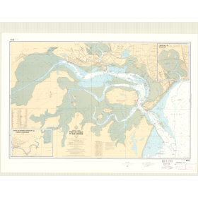 Reproduction carte marine ancienne - 6715 - POOLE (Abords) - ANGLETERRE (Côte Sud) - ATLANTIQUE, MANCHE - (1980 - 2012)