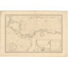 Reproduction of old nautical chart - 348 - TERRE FERME, HONDURAS (Golfe), TRINITE (île) - ATLANTIQUE, ANTILLES (Mer), AMERIQUE D