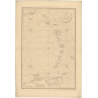 Reproduction carte marine ancienne Shom - 350 - ANTILLES, pORTO, RICO (île), TRINITE (île) - Atlantique - (1806 - 1837