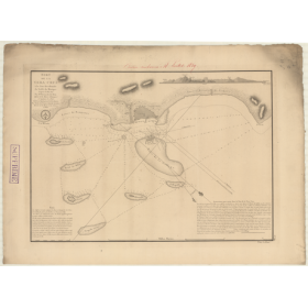 Reproduction carte marine ancienne - 360 - VERACRUZ (Port) - ATLANTIQUE, AMERIQUE CENTRALE (Côte Est), MEXIQUE (Golfe) - (1802 -