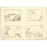 Carte marine ancienne - 363 - CISPATA (Port), TERRE FERME - COLOMBIE - ATLANTIQUE, ANTILLES (Mer), AMERIQUE DU SUD (Côte Nord) -