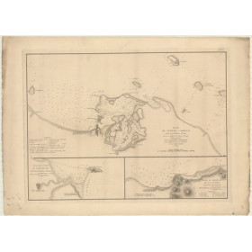 Reproduction carte marine ancienne - 365 - LA GUAIRA (Port), GUAYRA (Mouillage), TERRE FERME - VENEZUELA - ATLANTIQUE, ANTILLES