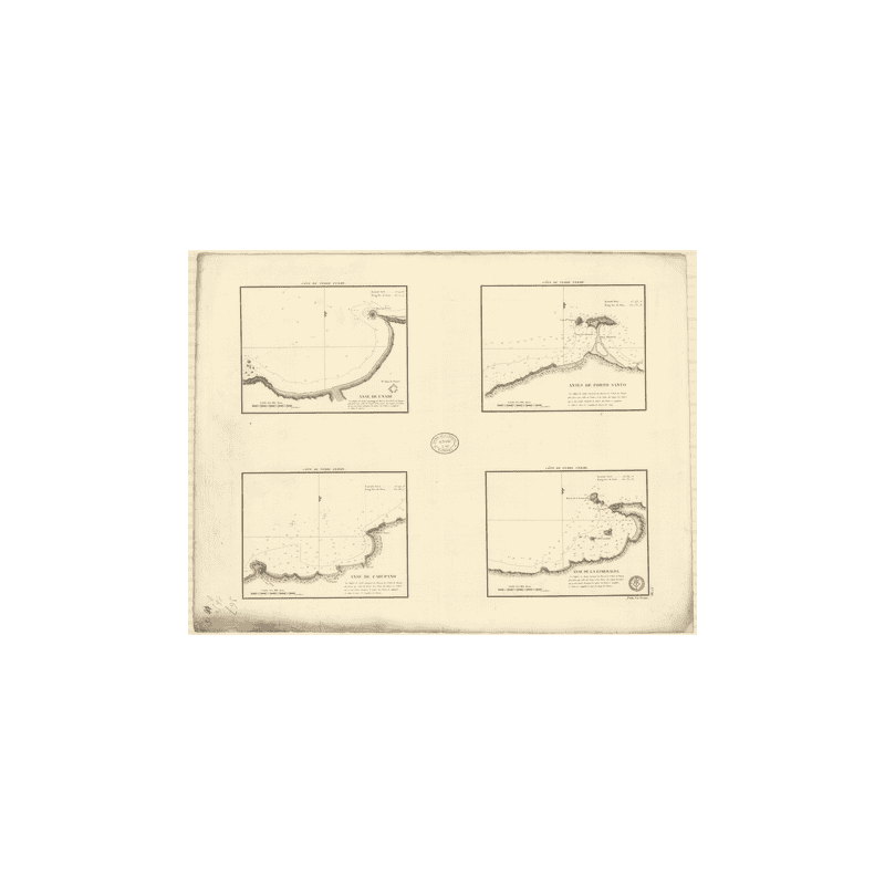 Reproduction carte marine ancienne Shom - 367 - UNARE (Anse), TERRE FERME - VENEZUELA - Atlantique,ANTILLES (Mer),AMERIQ