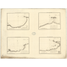 Reproduction carte marine ancienne - 367 - UNARE (Anse), TERRE FERME - VENEZUELA - ATLANTIQUE, ANTILLES (Mer), AMERIQUE DU SUD (