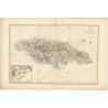Reproduction carte marine ancienne - 371 - JAMAIQUE - ATLANTIQUE, ANTILLES (Mer) - (1786 - 1874)