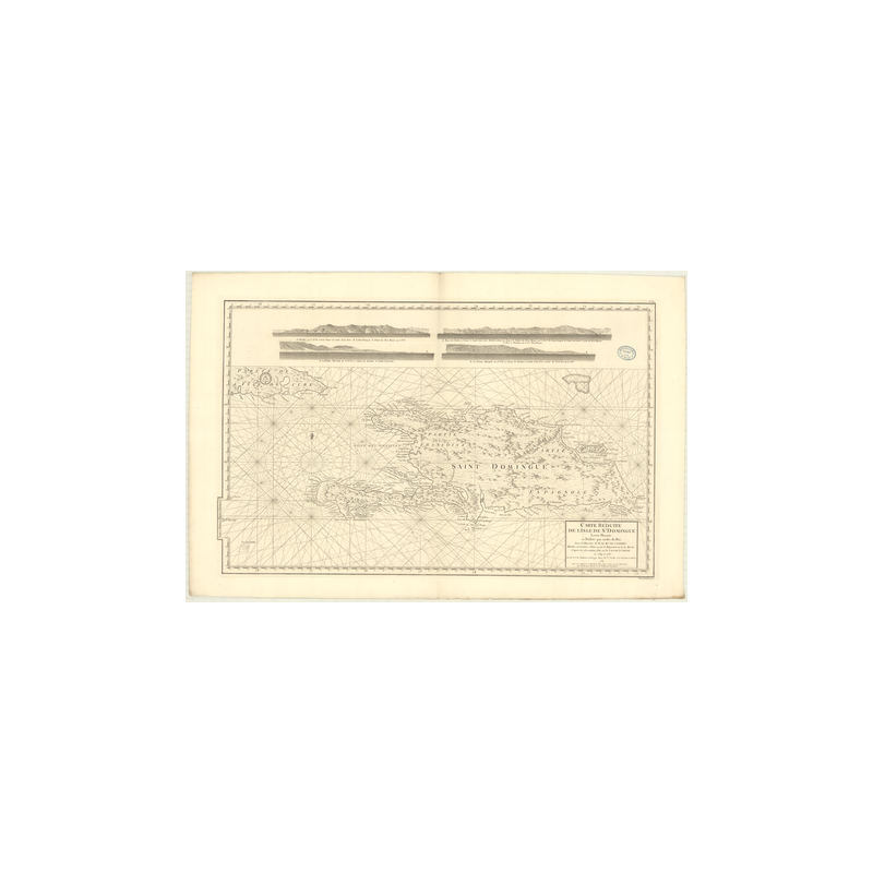 Carte marine ancienne - 372 - SAINT-DOMINGUE - Atlantique, ANTILLES (Mer) - (1787 - ?)