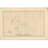 Reproduction carte marine ancienne - 373 - SAINT-DOMINGUE - ATLANTIQUE, ANTILLES (Mer) - (1787 - 1837)