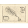 Reproduction carte marine ancienne Shom - 379 - SAINT-CHRISTOPHE (île), NIEVES (île), NEVIS (île) - Atlantique,ANTILL
