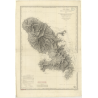 Reproduction of old nautical chart - 383 - ANTILLES - MARTINIQUE - ATLANTIQUE, ANTILLES (Mer) - (1831 - 1986)