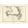 Reproduction of old nautical chart - 385 - ANTILLES, MARTINIQUE (Côte Sud), VAUCLIN (Pointe), NEGRES (Pointe), VAUCLIN (Pointe).