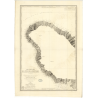 Carte marine ancienne - 386 - ANTILLES, MARTINIQUE (Côte Nord), MARIGOT (Pointe), NEGRE (Pointe), NEGRE (Point) - ATLANTIQUE, AN