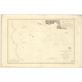 Carte marine ancienne - 894 - ANTILLES, POINTE-A-PITRE (Baie) - GUADELOUPE - ATLANTIQUE, ANTILLES (Mer) - (1839 - ?)