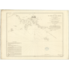 Reproduction of old nautical chart - 895 - ANTILLES, SAINT-THOMAS (île), SAINT-THOMAS (Port) - VIERGES (îles) - ATLANTIQUE, ANTI