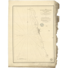Reproduction carte marine ancienne - 928 - ANTILLES, PORT LOUIS (Mouillage) - GUADELOUPE - ATLANTIQUE, ANTILLES (Mer) - (1840 -