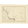 Reproduction carte marine ancienne - 941 - CAMPECHE (Golfe), VERACRUZ (Mouillage), ANTON LIZARDO (Mouillage) - MEXIQUE - ATLANTI