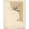 Reproduction carte marine ancienne - 2725 - ANTILLES, CARLISLE (Baie) - BARBADE (île), BARBADE (île) - ATLANTIQUE, ANTILLES (Mer
