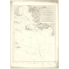 Reproduction carte marine ancienne Shom - 2872 - ANTILLES, pOINTE-A-PITRE (Mouillages) - GUADELOUPE - Atlantique,ANTILLE