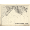 Carte marine ancienne - 2886 - ANTILLES, TABAGO (île), SCARBOROUGH (Baie), ROCKLY BAY - ATLANTIQUE, ANTILLES (Mer) - (1870 - 198