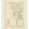 Reproduction carte marine ancienne - 3124 - ANTILLES, PORT LOUIS (Mouillage) - GUADELOUPE - ATLANTIQUE, ANTILLES (Mer) - (1872 -