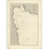 Carte marine ancienne - 3126 - ANTILLES, POINTE-A-PITRE (Abords), PETIT CUL DE SAC - GUADELOUPE - ATLANTIQUE, ANTILLES (Mer) - (