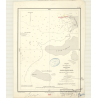 Reproduction carte marine ancienne - 3146 - ANTILLES, FRANCAISE (Caye) - CUBA (Côte Nord) - ATLANTIQUE, ANTILLES (Mer) - (1872 -