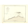 Reproduction carte marine ancienne Shom - 3304 - pORTO SANTO (Anses) - VENEZUELA - Atlantique,AMERIQUE de SUD (Côte Nor