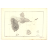 Reproduction carte marine ancienne - 3423 - ANTILLES - GUADELOUPE - ATLANTIQUE, ANTILLES (Mer) - (1875 - 1994)
