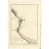 Reproduction carte marine ancienne Shom - 850 - ALGER (Mouillage) - ALGERIE - MEDITERRANEE,AFRIQUE (Côte Nord) - (1836