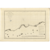 Reproduction carte marine ancienne Shom - 853 - ALGER (Abords), SCHERSCHEL, BENGUT (Cap) - ALGERIE - MEDITERRANEE,AFRIQU