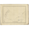 Carte marine ancienne - 917 - SARDAIGNE (Côte Nord-Ouest), d'LL'ASINARA (Golfe) - MEDITERRANEE - (184