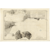 Reproduction carte marine ancienne - 952 - TOULON (Rade) - FRANCE (Côte Sud) - MEDITERRANEE - (1842 - 1902)