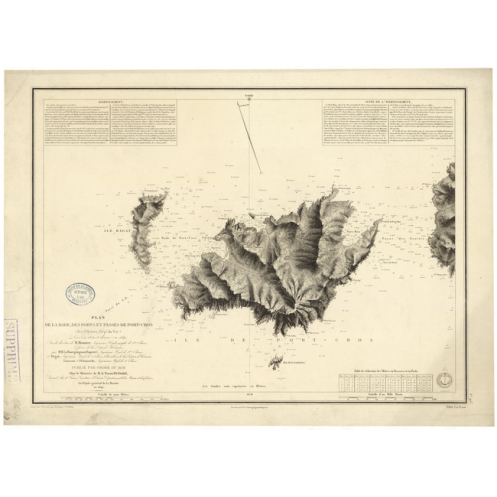Reproduction carte marine ancienne - 953 - HYERES (îles), PORT CROS (Abords) - FRANCE (Côte Sud) - MEDITERRANEE - (1842 - 1905) Reproduction carte marine ancienne - 953 - HYERES (îles), PORT CROS (Abords) - FRANCE (Côte Sud) - MEDITERRANEE - (1842 - 1905)