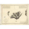 Reproduction carte marine ancienne - 953 - HYERES (îles), PORT CROS (Abords) - FRANCE (Côte Sud) - MEDITERRANEE - (1842 - 1905)