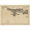 Carte marine ancienne - 979 - GIENS (Presqu'île), AIGLE (Bec) - FRANCE (Côte Sud) - MEDITERRANEE - (1843 - 1911)