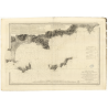 Reproduction carte marine ancienne - 980 - CAMARAT (Cap), GIENS (Presqu'île) - FRANCE (Côte Sud) - MEDITERRANEE - (1843 - 1912)