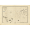 Reproduction carte marine ancienne Shom - 984 - SICILE (Canal), SICILE - TUNISIE - MEDITERRANEE - (1843 - ?)