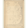 Reproduction carte marine ancienne - 3148 - DJEDDAH (Rade), JIDDAH (Rade) - ARABIE SAOUDITE - MEDITERRANEE, ROUGE (Mer) - (1872