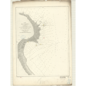 Reproduction carte marine ancienne - 3281 - ARZEU, ARZEW - ALGERIE - MEDITERRANEE, AFRIQUE (Côte Nord) - (1874 - 1932)