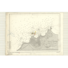 Reproduction carte marine ancienne - 3286 - CHERCHELL - ALGERIE - MEDITERRANEE, AFRIQUE (Côte Nord) - (1874 - ?)
