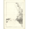 Reproduction carte marine ancienne - 3400 - LION (Golfe), MARSEILLE (Port) - FRANCE (Côte Sud) - MEDITERRANEE - (1874 - 1908)