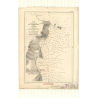 Carte marine ancienne - 3450 - CORSE, TAMARONE (Baie), COSCIA (Baie), MACINAGGIO (Baie) - MEDITERRANEE - (1875 - 1897)